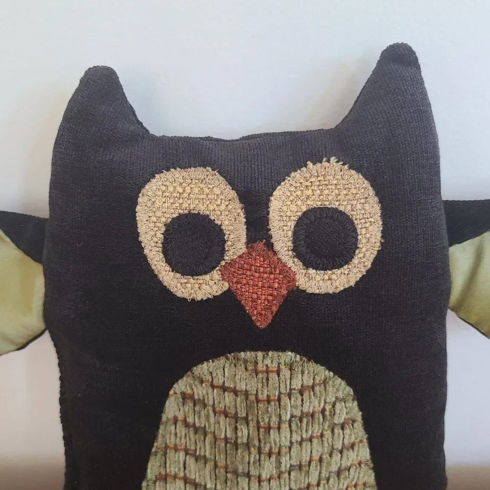 Woof & Poof Owl Décor Accent Pillow 2013 Collectible 9